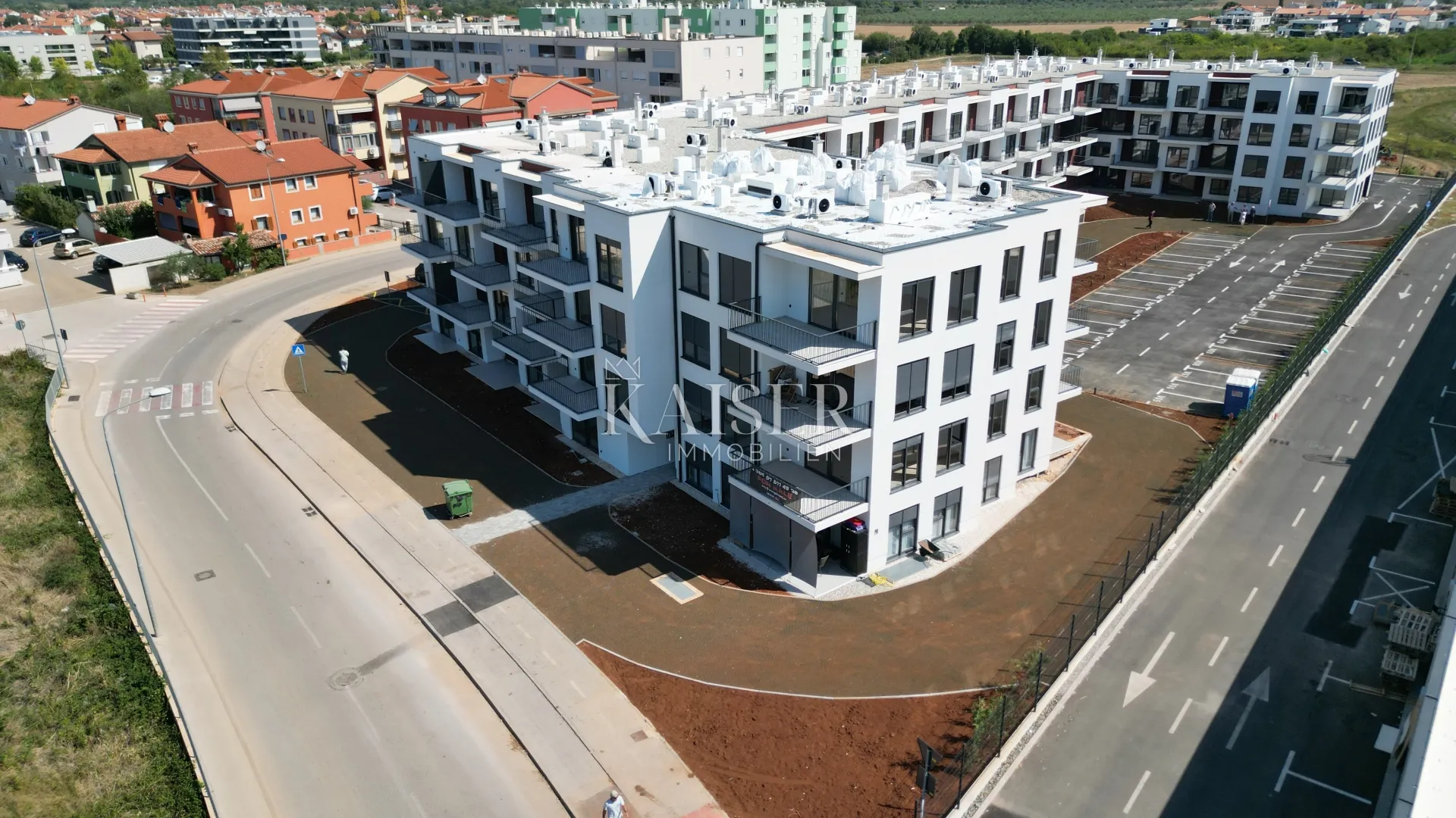 istra, umag – jednosoban stan sa dnevnim boravkom, u novogradnji 45m2, prvi kat - slika 4