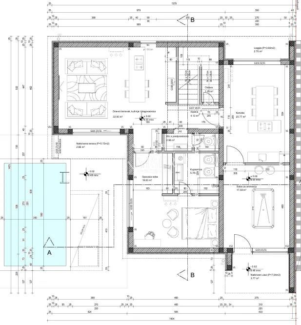 istra, pomer- moderna vila 188m2 samo 200m od mora - slika 24