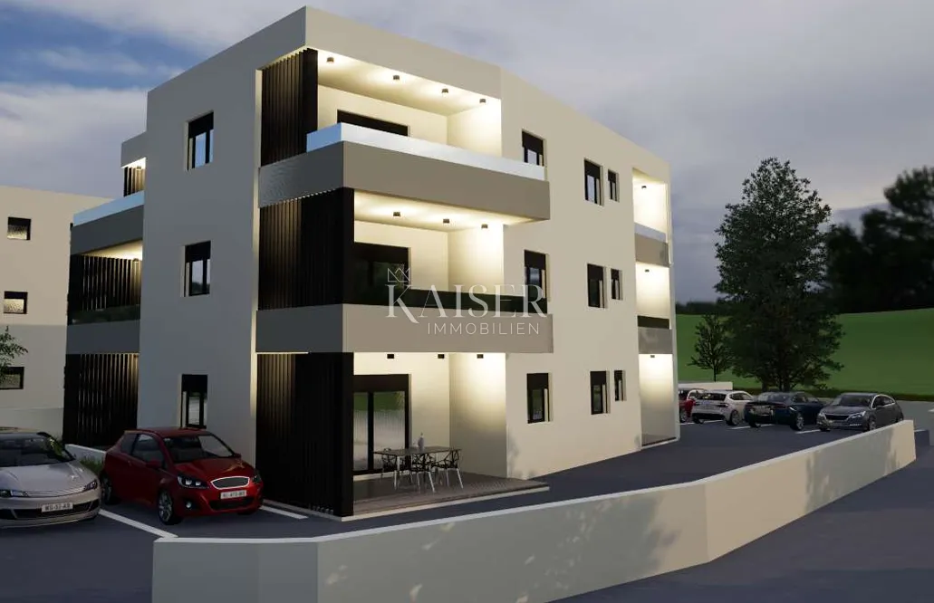 vodice, šibenik - moderan dvosoban stan s natkrivenom terasom 700m od mora - slika 20