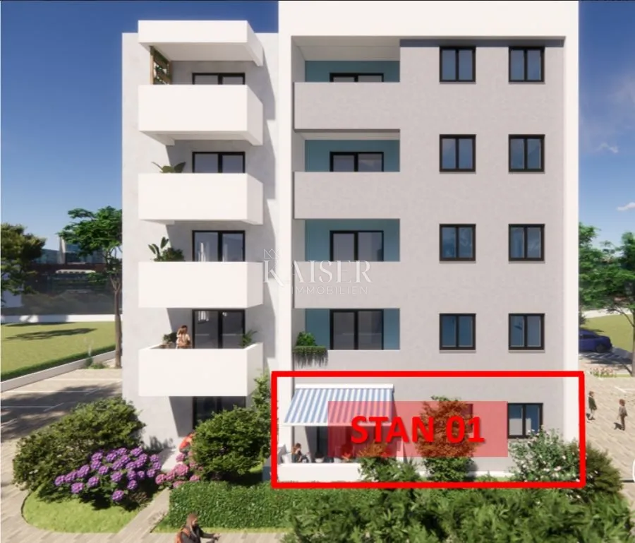 Istra, Pula- moderan dvosoban stan 75m2 u novogradnji