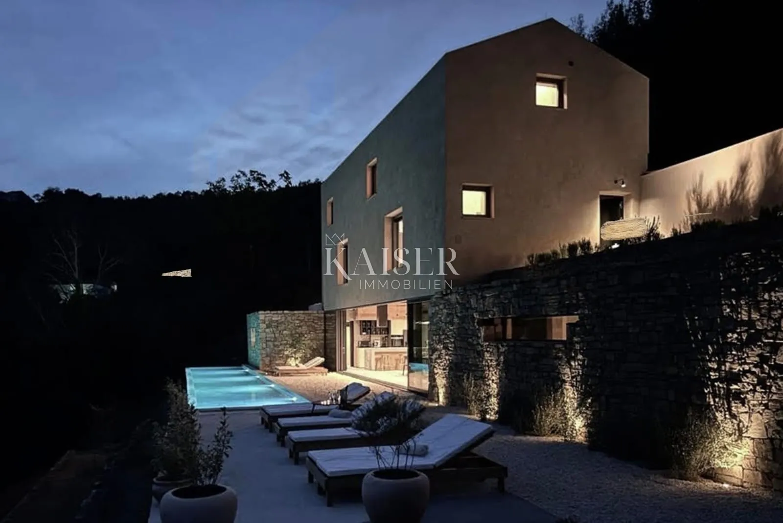 istra, motovun - moderna vila s pogledom na motovun - slika 7