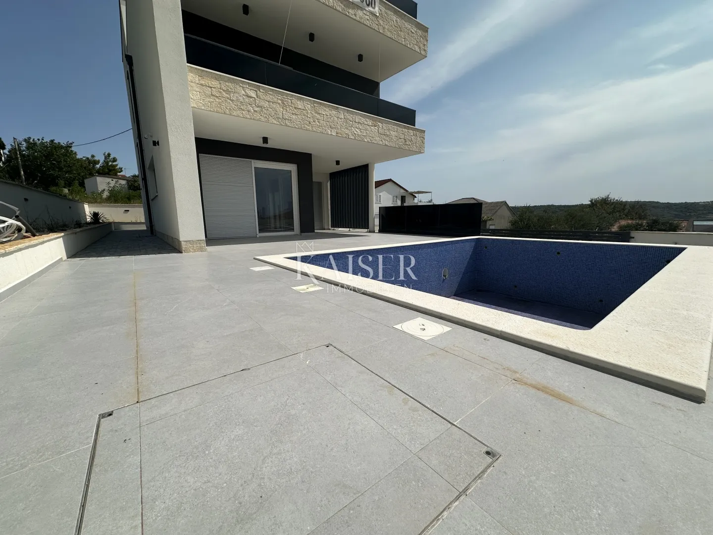 zadar, rtina - luksuzna vila s bazenom, 250 m od plaže - slika 10