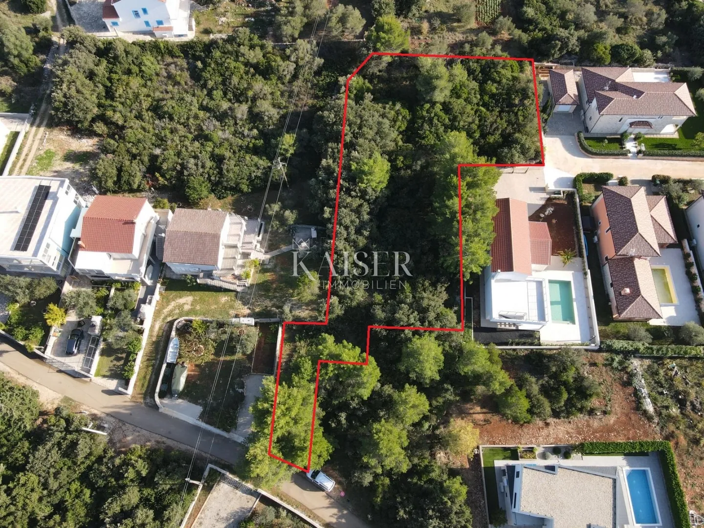 zadar, otok ugljan: građevinsko zemljište 290m od mora - slika 3