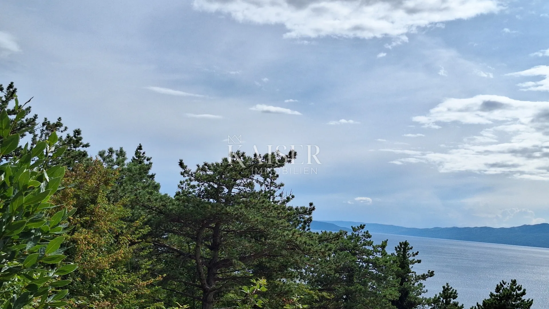 Rijeka, Kostrena- građevinsko zemljište 1030 m2 s panoramskim pogledom na more - Glavani, Kostrena