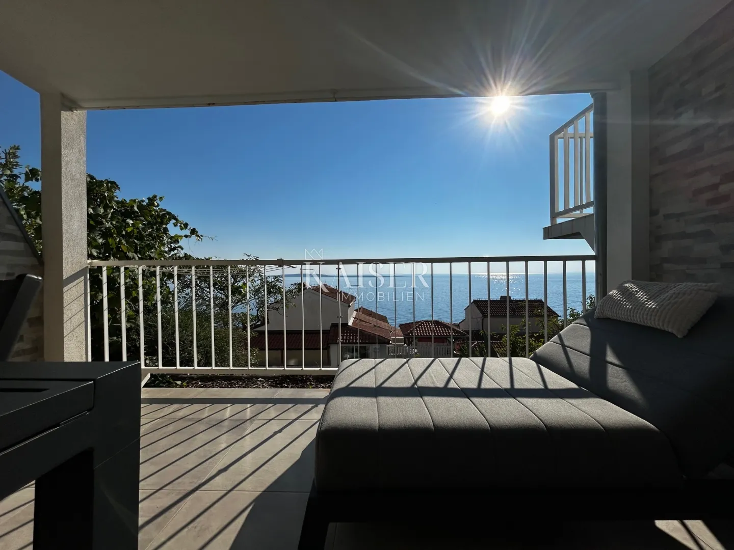 Otok Cres, Zaglav - apartman s pogledom na more - Martinšćica, Cres