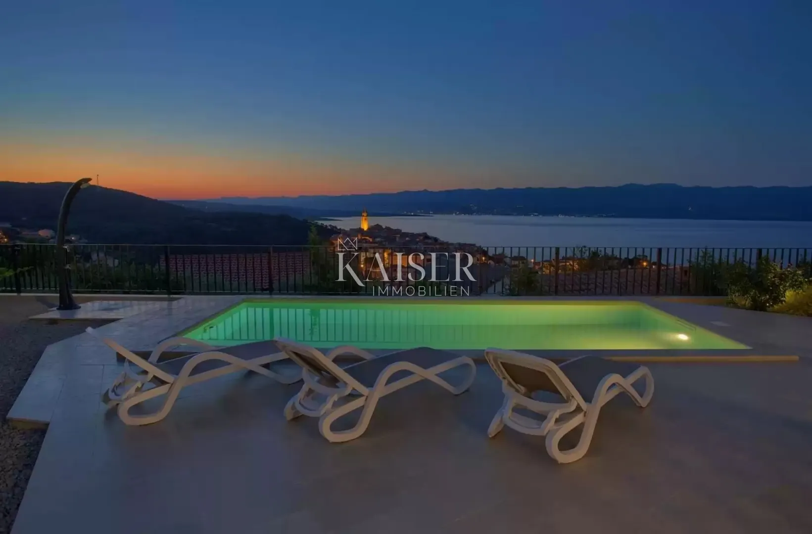 otok krk, vrbnik- moderna vila 127m2 panoramskim pogledom - slika 31