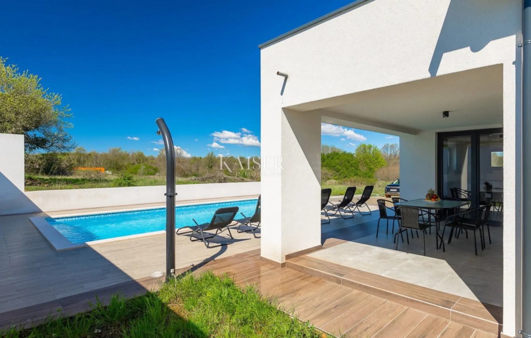istra, labin -novogradnja s bazenom, 125 m2 - slika 3