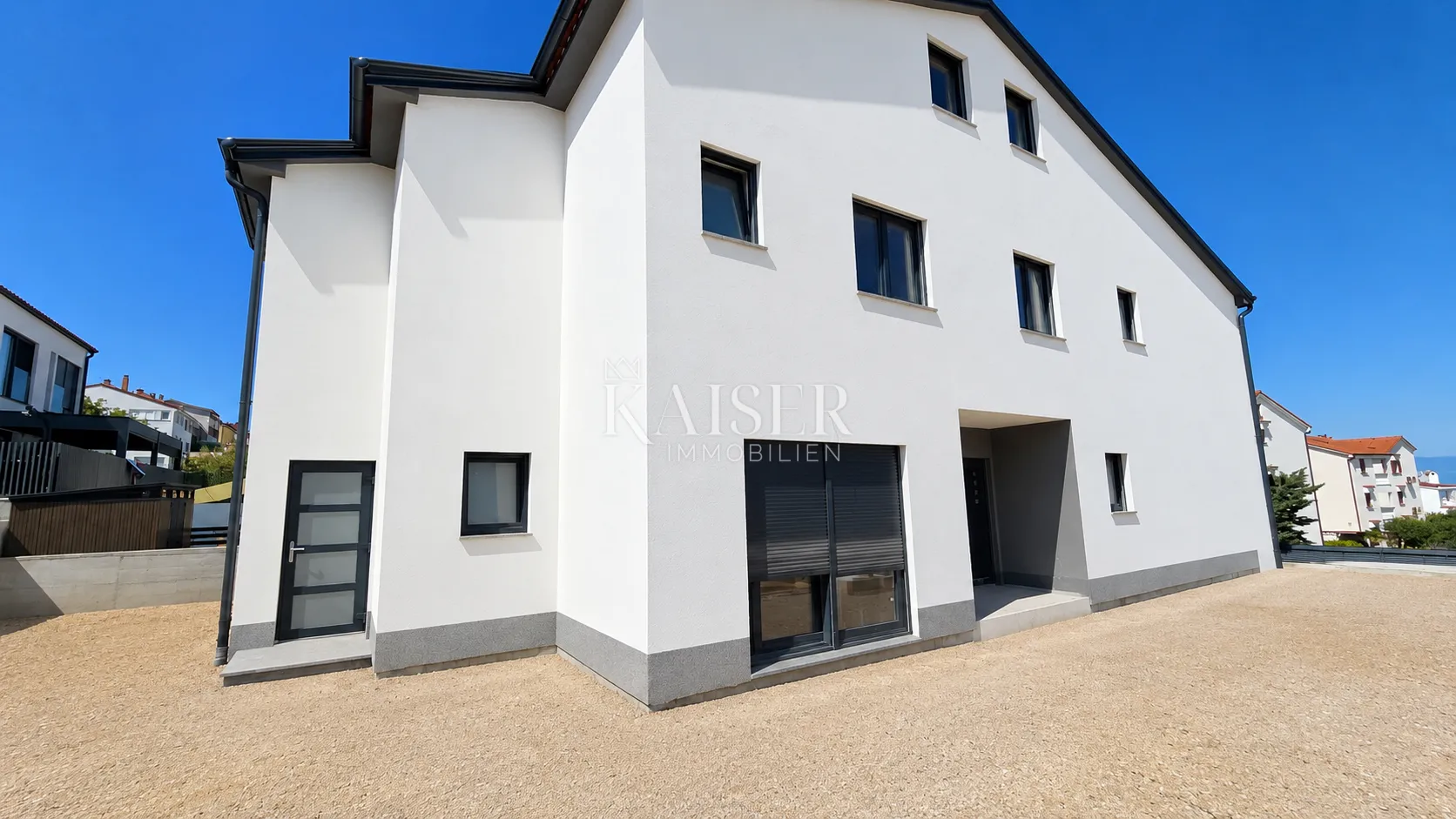 otok krk, malinska - duplex kuća sa garažom i pogledom na more - slika 18