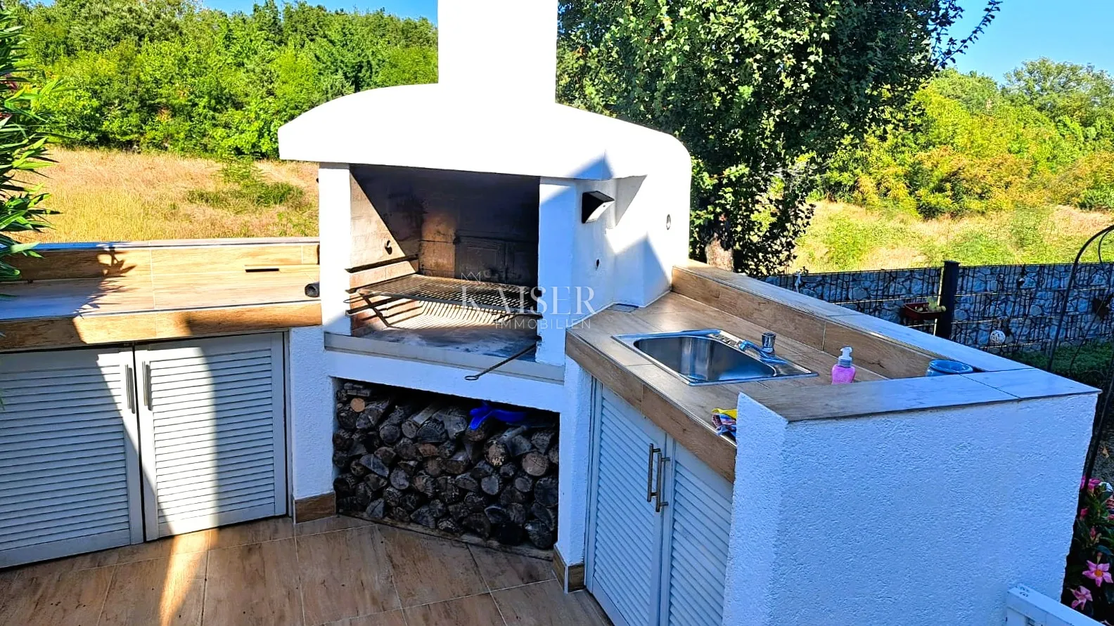 linardići, otok krk- vila 410m2 s bazenom i pogledom na more - slika 29