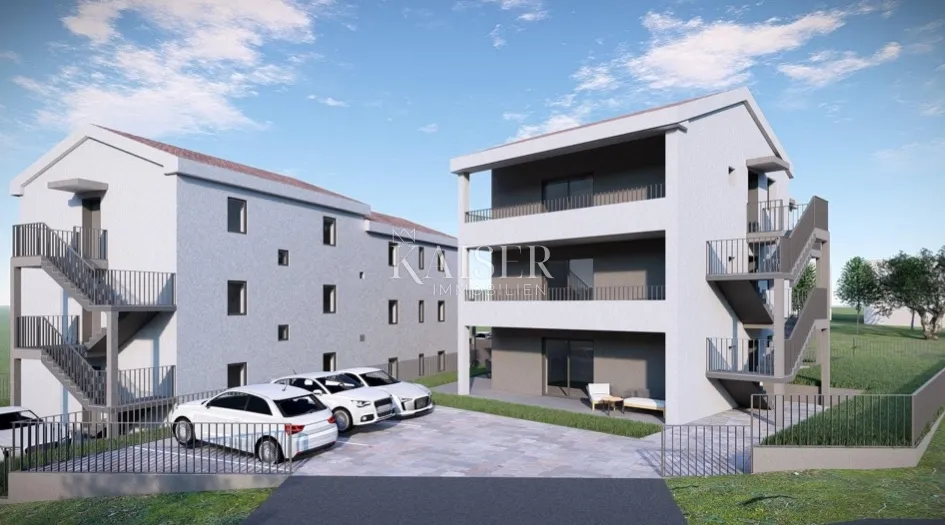 krk, čižići - stan novogradnja 2s+db, 80m2 - slika 6