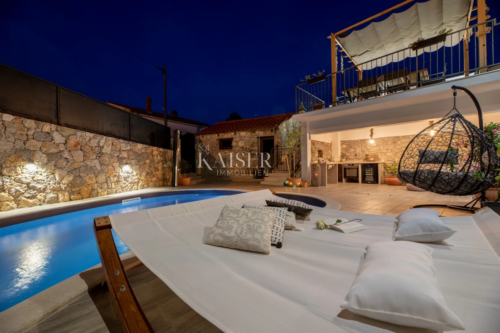 otok krk, risika - luksuzna villa sa bazenom - slika 3