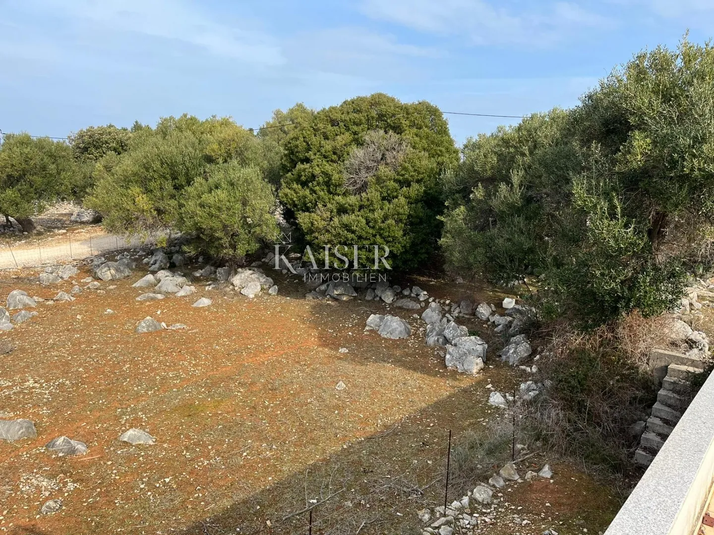 otok pag, lun - jedinstveno građevinsko zemljište sa maslinikom - slika 5