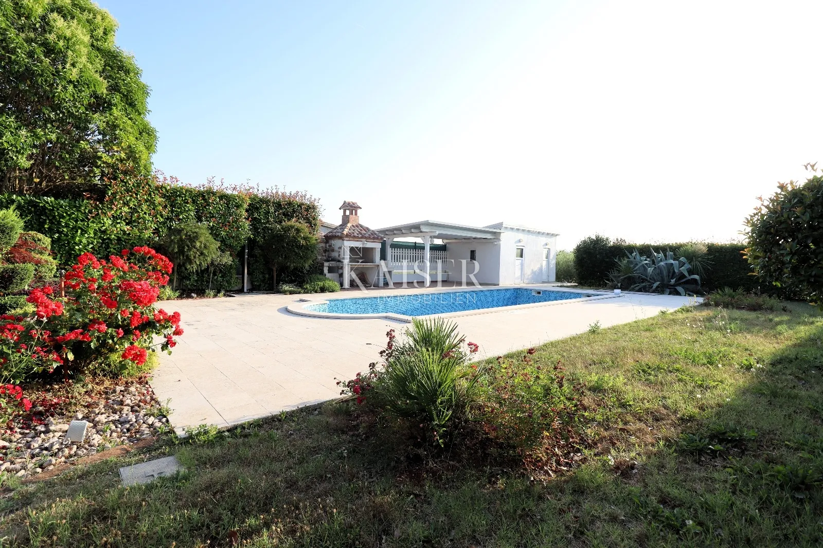 poreč, istra, ekskluzivna dvojna kamena vila sa bazenom - slika 5