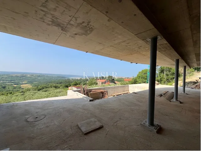 istra - buje okolica, vila sa panoramskim pogledom - slika 12