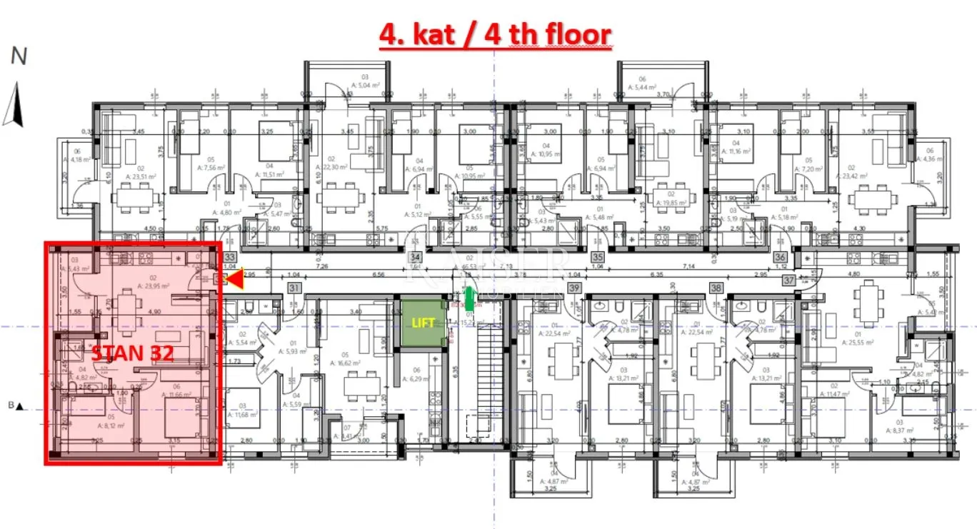 istra, pula- dvosoban stan 54m² u modernoj novogradnji - slika 26