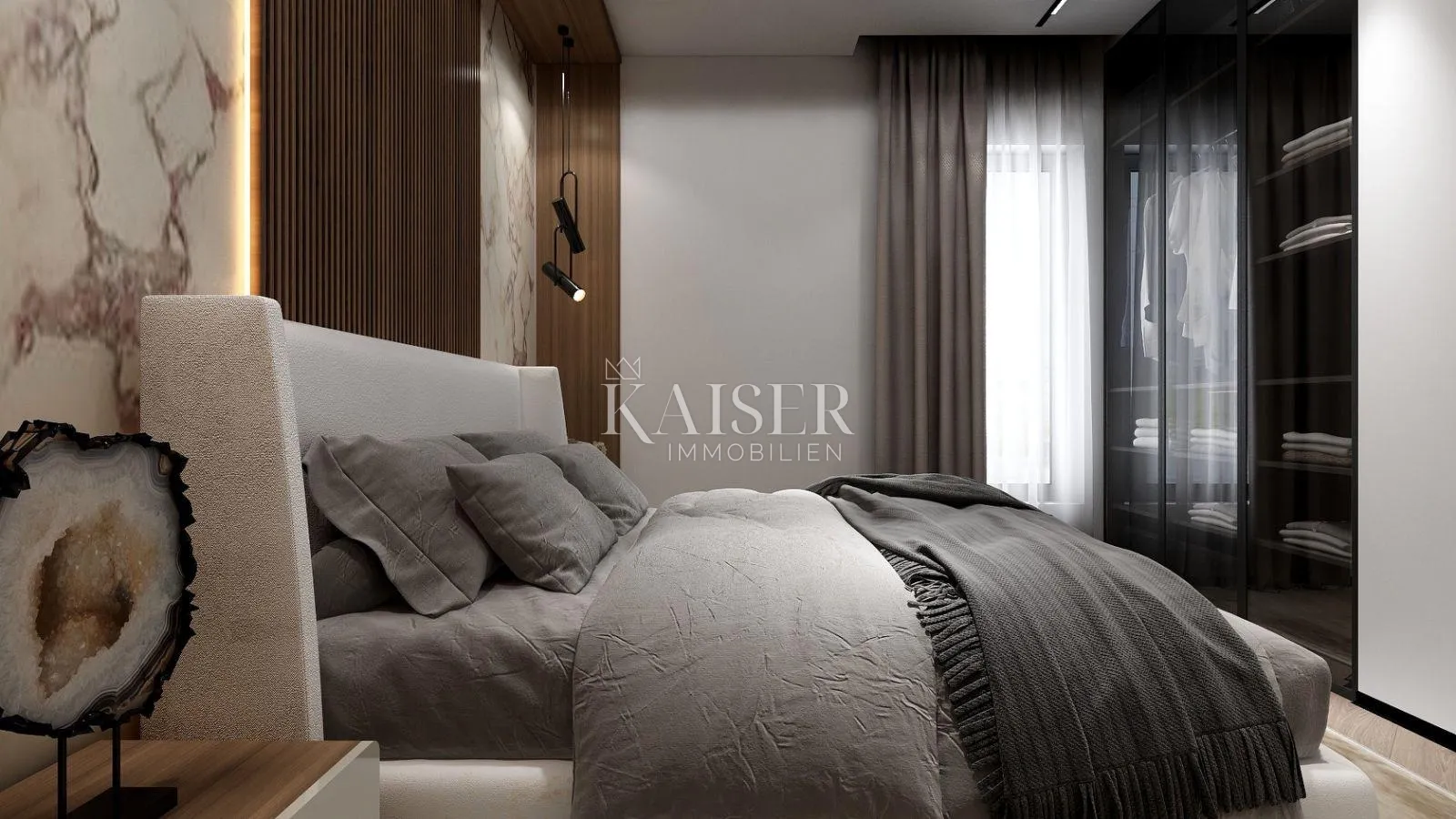 zadar - luksuzni penthouse 3s+db, 70m do mora - slika 16