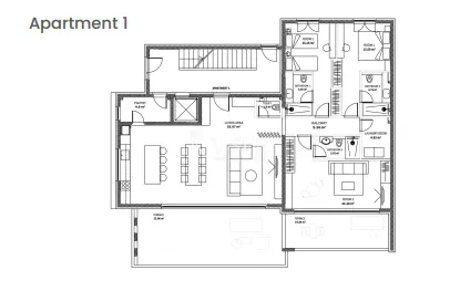 zadar – zaton | stan u prizemlju s vrtom, bazenom i apartmanom - slika 5