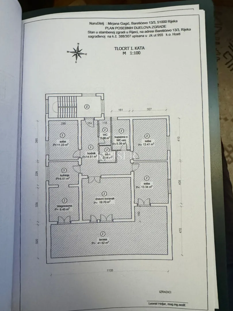 rijeka, pehlin, stan na prvom katu kuće - slika 10