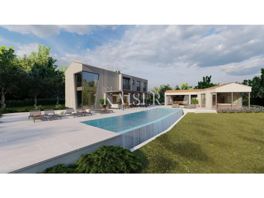 istra - motovun, moderna vila s prekrasnim pogledom - slika 2
