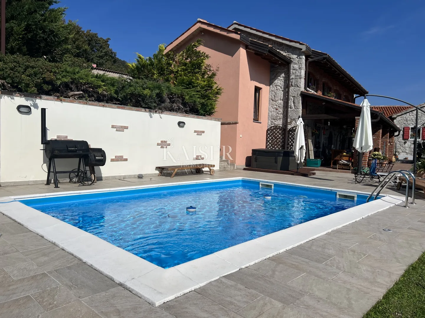 opatija, poljane dvije kamene kuće s pogledom na more - slika 2