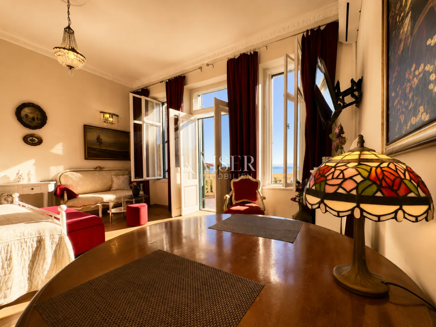 opatija – elegantan studio apartman u povijesnoj vili s terasom i pogledom na more - slika 10