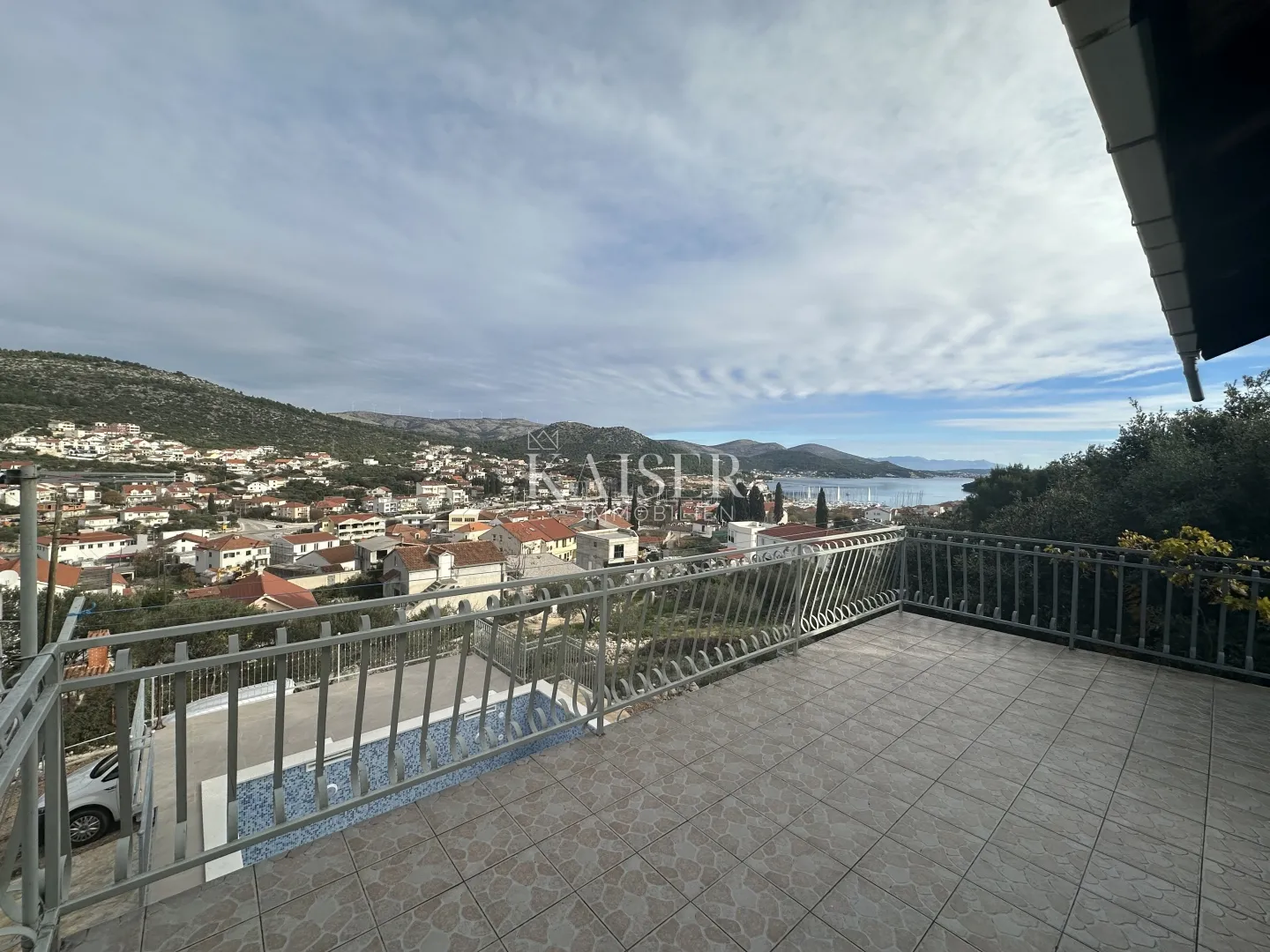 trogir, marina - kuća 80 m2 s bazenom i pogledom na more - slika 7