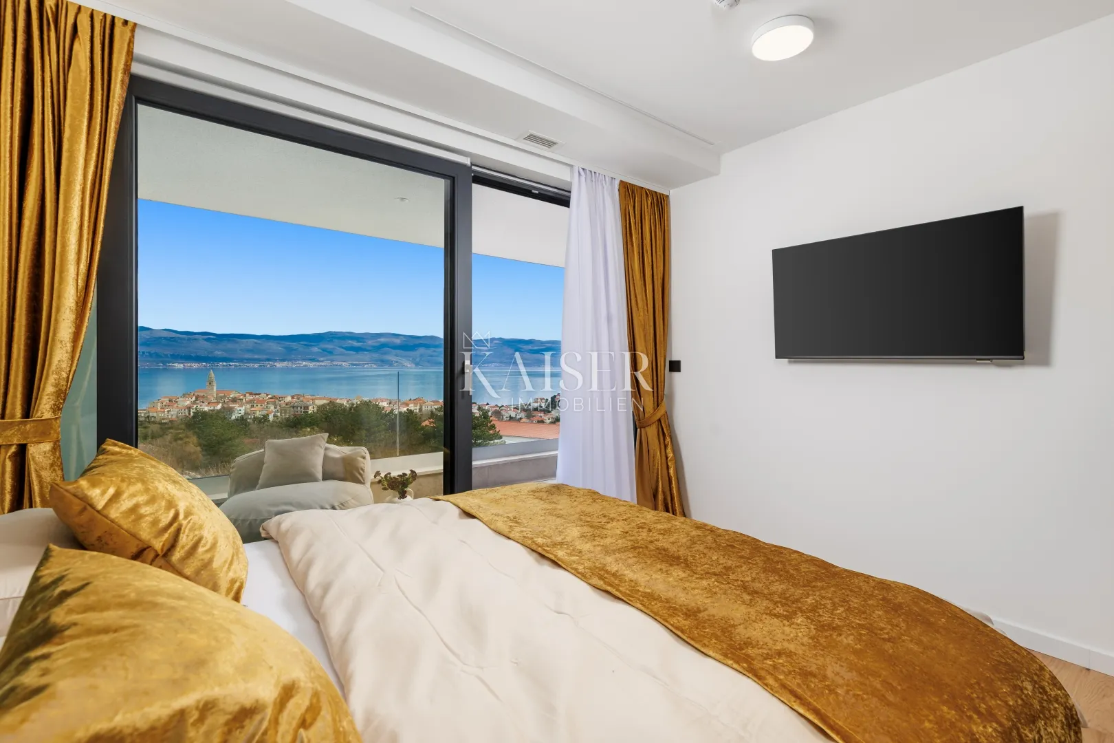 krk, vrbnik - villa 265m2 sa panoramskim pogledom na more - slika 45