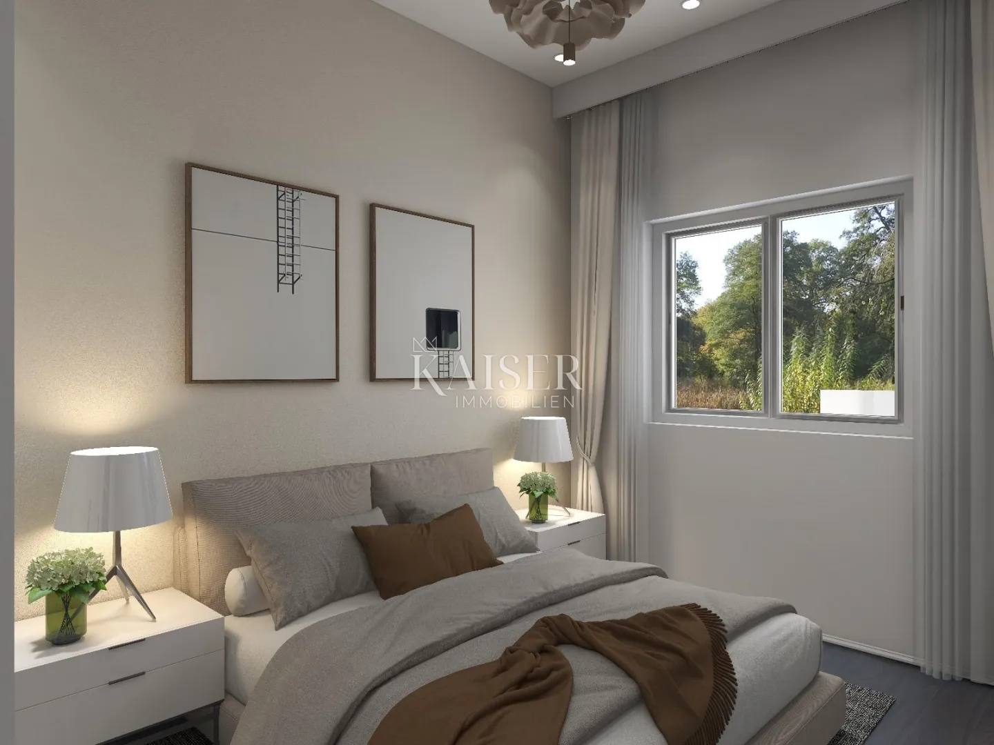 malinska, otok krk - luksuzni dvoetažni apartman 165m2 - slika 24