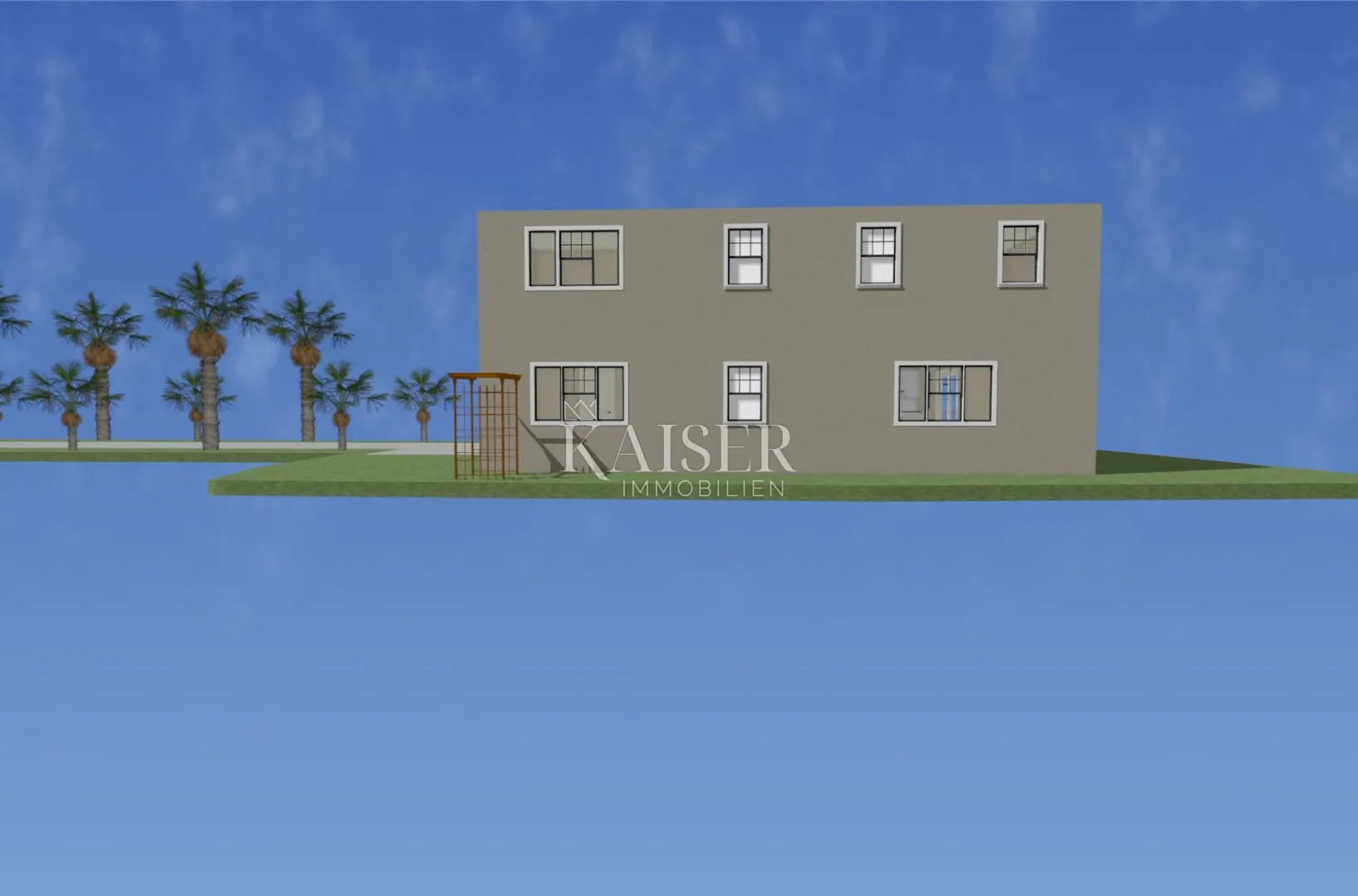 vir, građevinsko zemljište – 591 m² | idejno rješenje moderne vile - slika 7