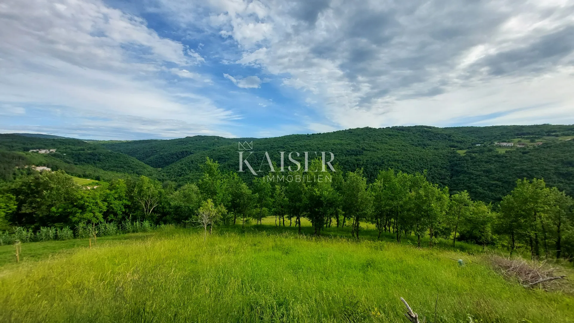 Istra, Motovun, okolica - građevinsko zemljište 880m2