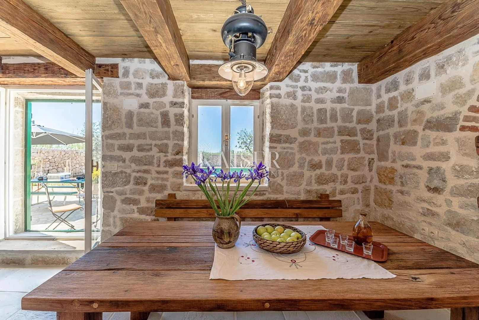 zadar – privlaka | kamena kuća s bazenom i mediteranskim vrtom - slika 6