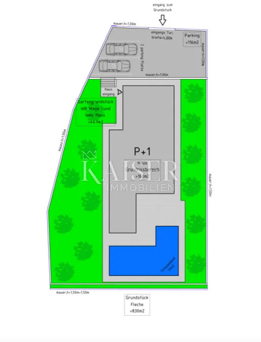 otok krk, krk - moderna villa i sa panoramskim pogledom na more - slika 32