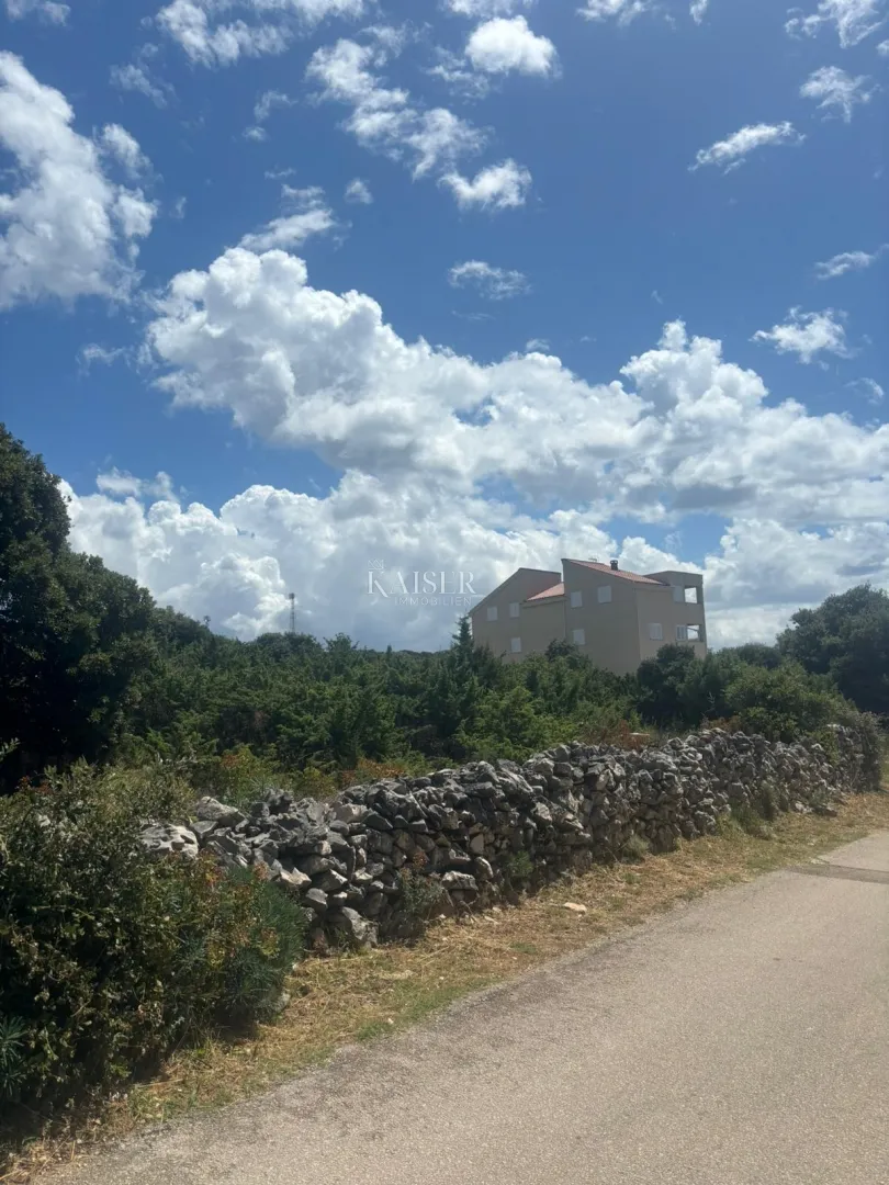 otok pag, mandre - građevinsko zemljište s pogledom na more - slika 8