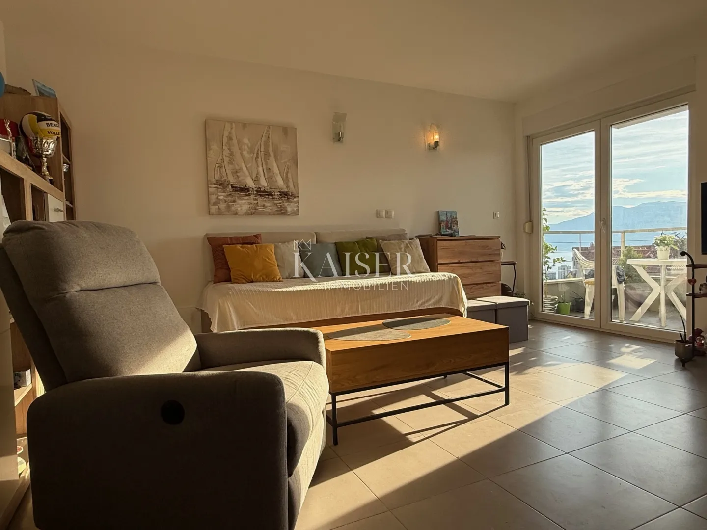 rijeka, hosti - predivan stan sa panoramskim pogledom na more - slika 1