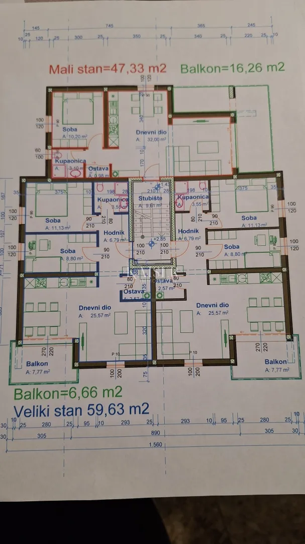 rijeka, drenova- stan u novogradnji sa dvorištem - slika 5