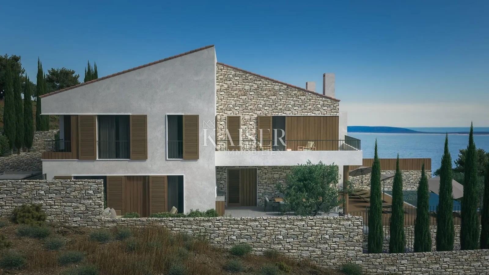 martinšćica, otok cres - luksuzna vila s pogledom na more - slika 3