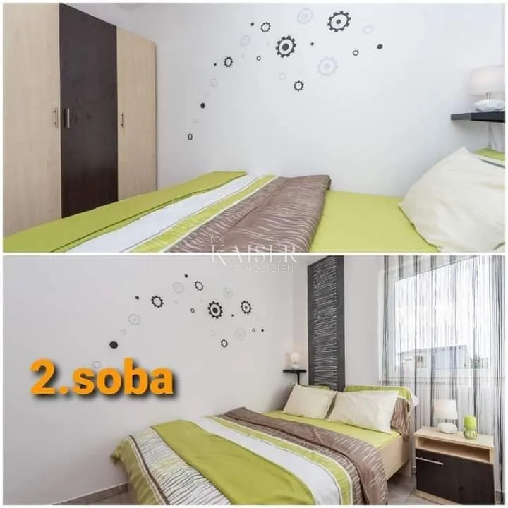 apartman u prizemlju s velikim dvorištem i pogledom na more, vir – zadar - slika 16