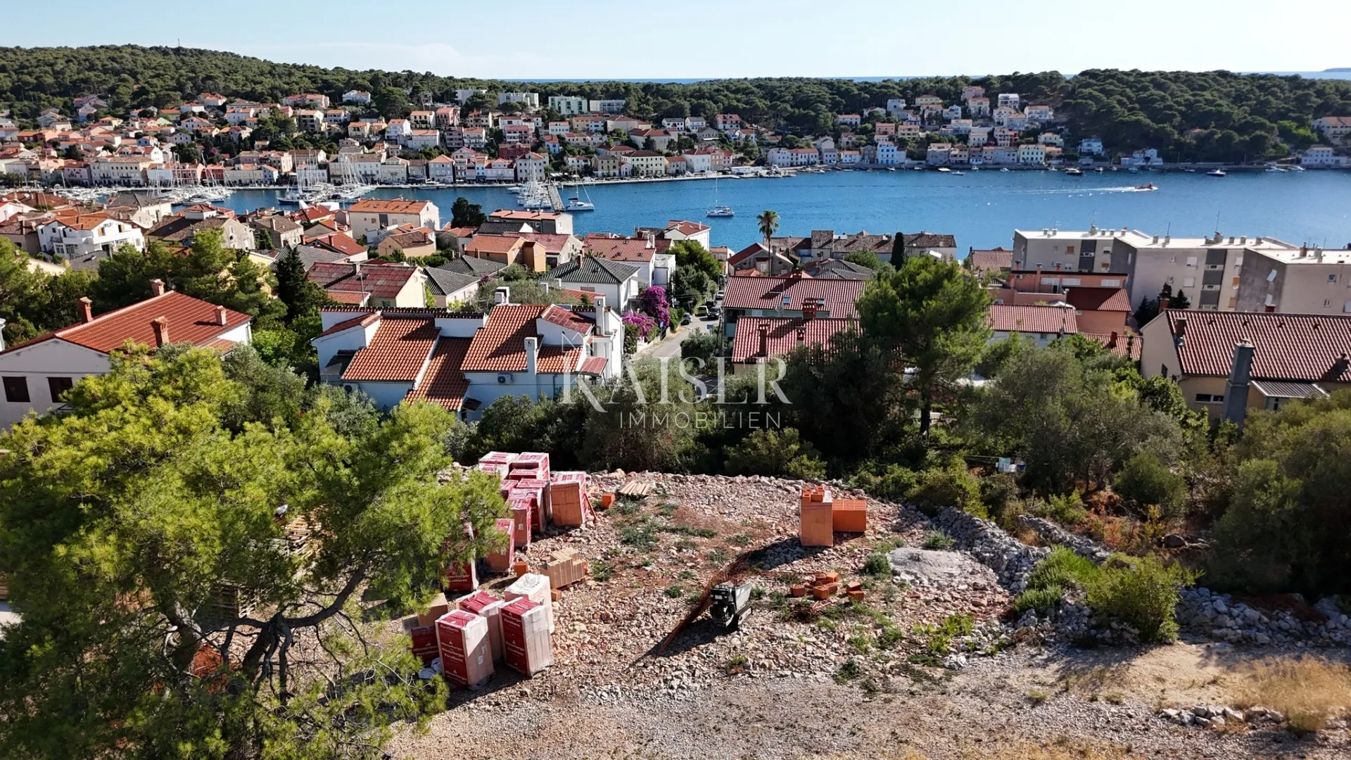 mali lošinj - građevinsko zemljište 581 m2 s pogledom na more - slika 4