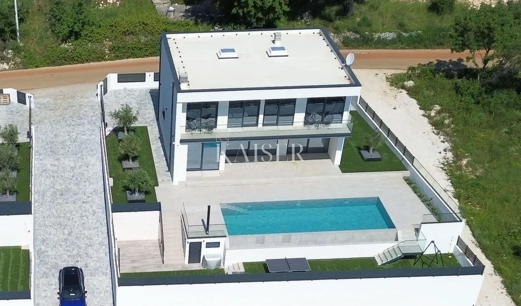 istra, rabac - luksuzna vila s panoramskim pogledom na more, 233 m2 - slika 12