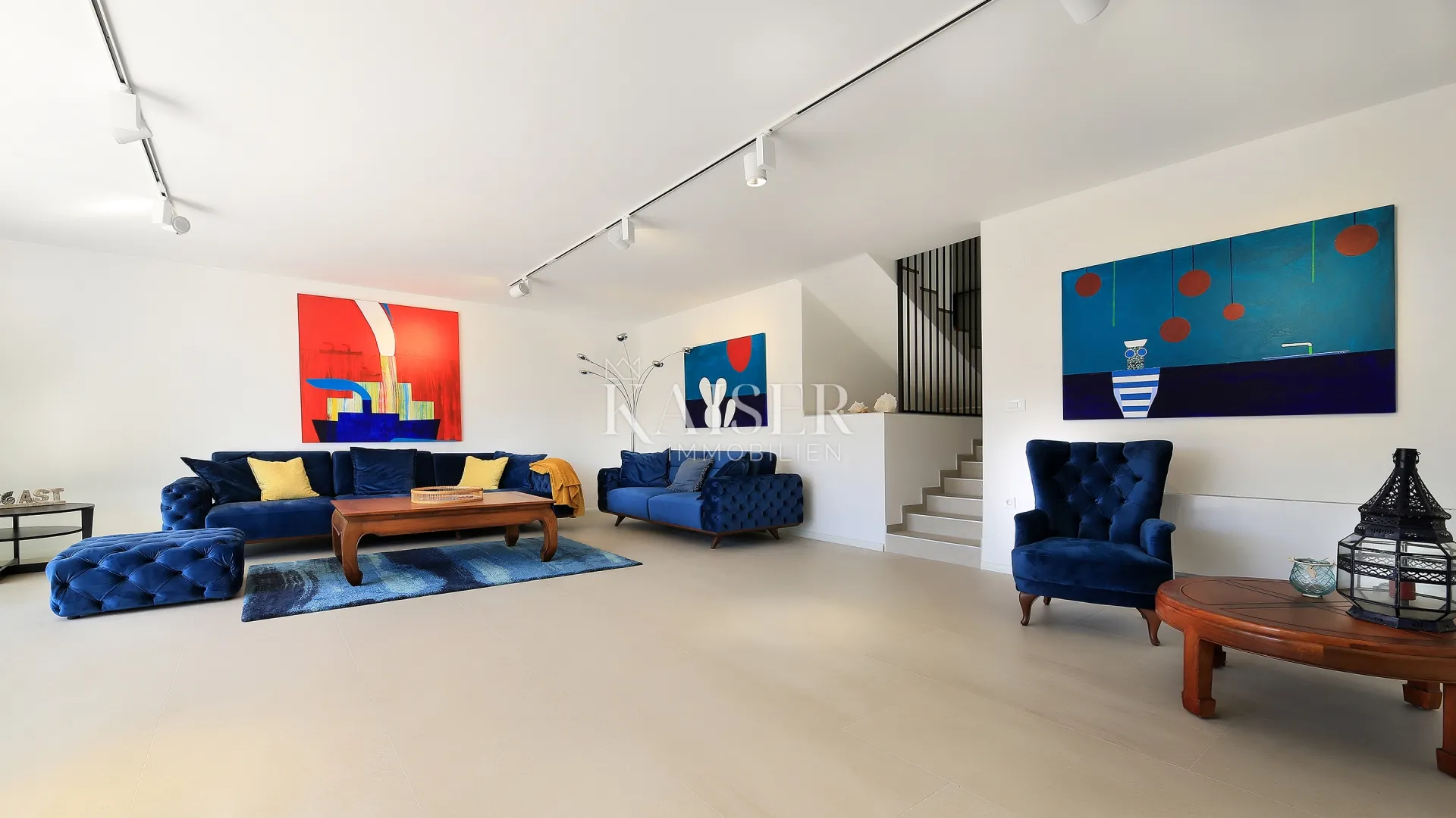 otok krk, malinska- moderna vila 200m2 s bazenom i pogledom na more - slika 8