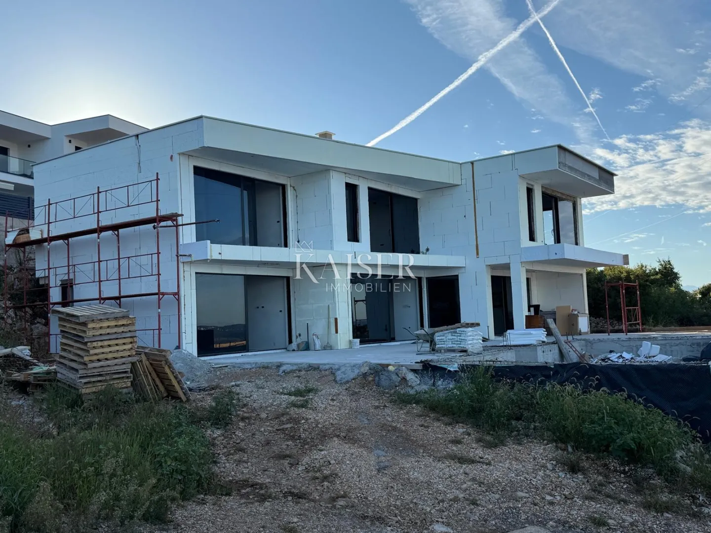 crikvenica, vila sa jedinstvenim pogledom, u izgradnji - slika 5
