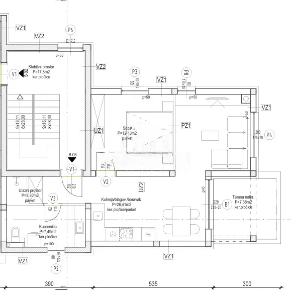 šibenik, brodarica - jednosoban stan 62,87 m2 - 190.000 € - slika 19