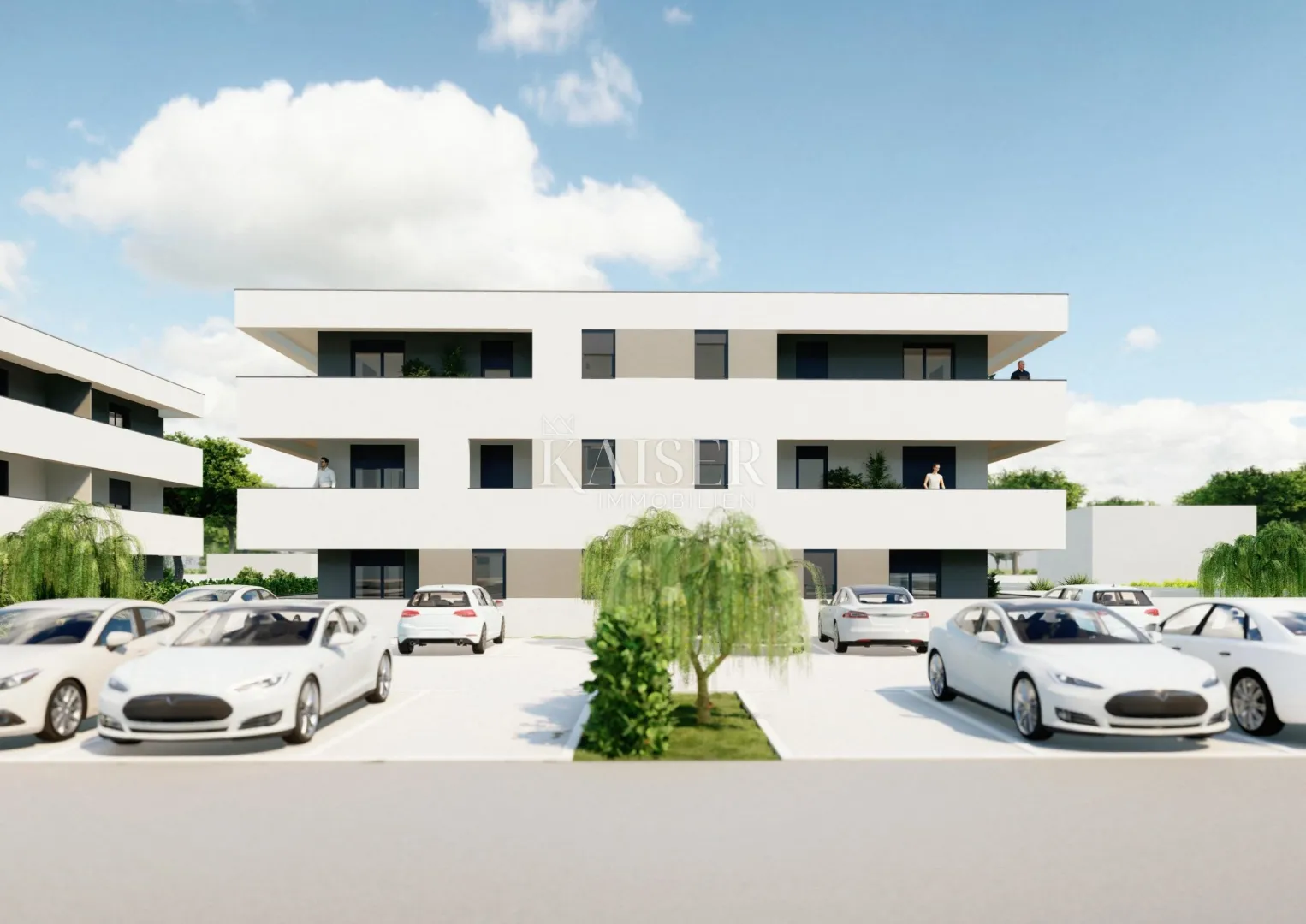 Istra, Pula- moderan dvosoban stan 58m2 s parkingom