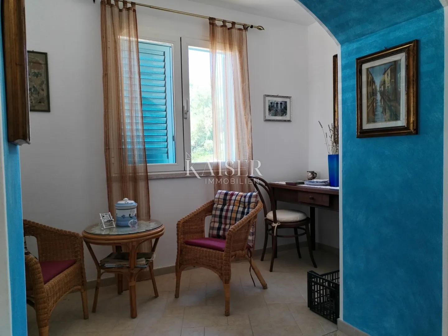 istra, umag, kamena kuća 135m2, prvi red do mora - slika 10