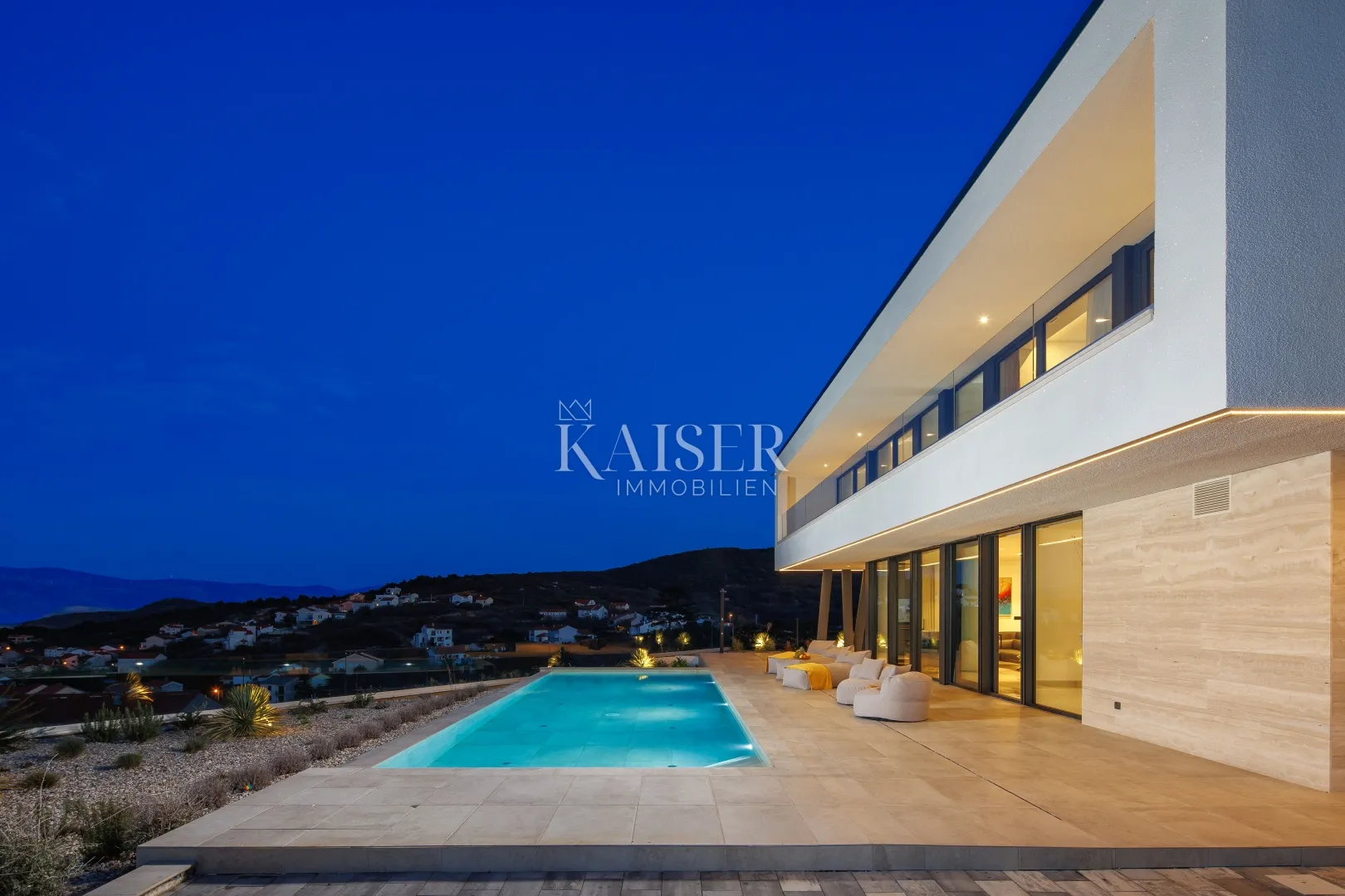 krk, vrbnik - villa 265m2 sa panoramskim pogledom na more - slika 74