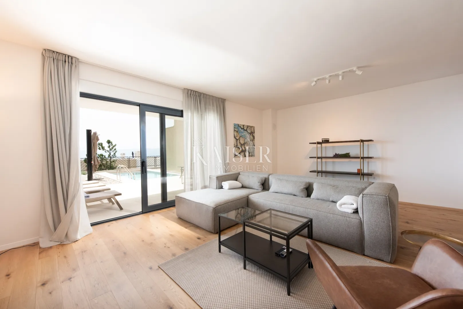 kostrena - dvije duplex kuće s bazenima i garažom - slika 15
