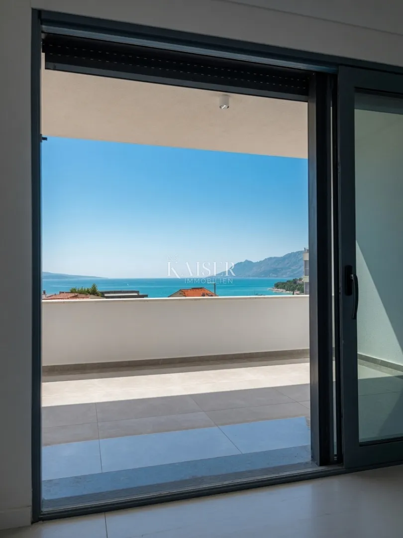 makarska - baška voda, penthouse s pogledom na more - slika 2