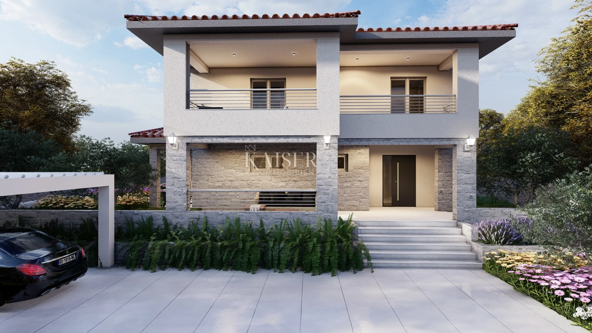 otok krk, dobrinj okolica - ekskluzivna villa sa bazenom, 210m2 - slika 13
