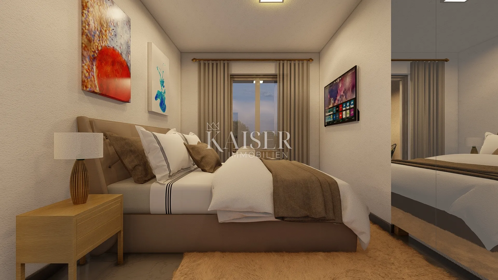 otok krk, malinska - dvojna kuća sa bazenom, 140m2 - slika 23