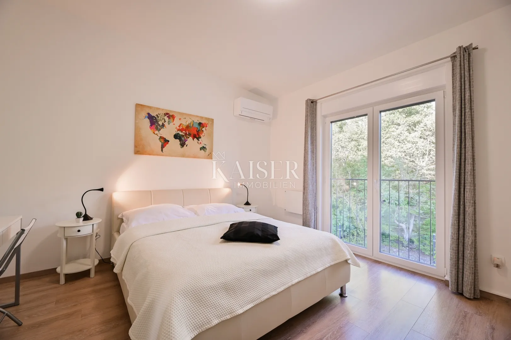 otok krk, malinska-moderna vila 190m2 s pogledom na more - slika 17